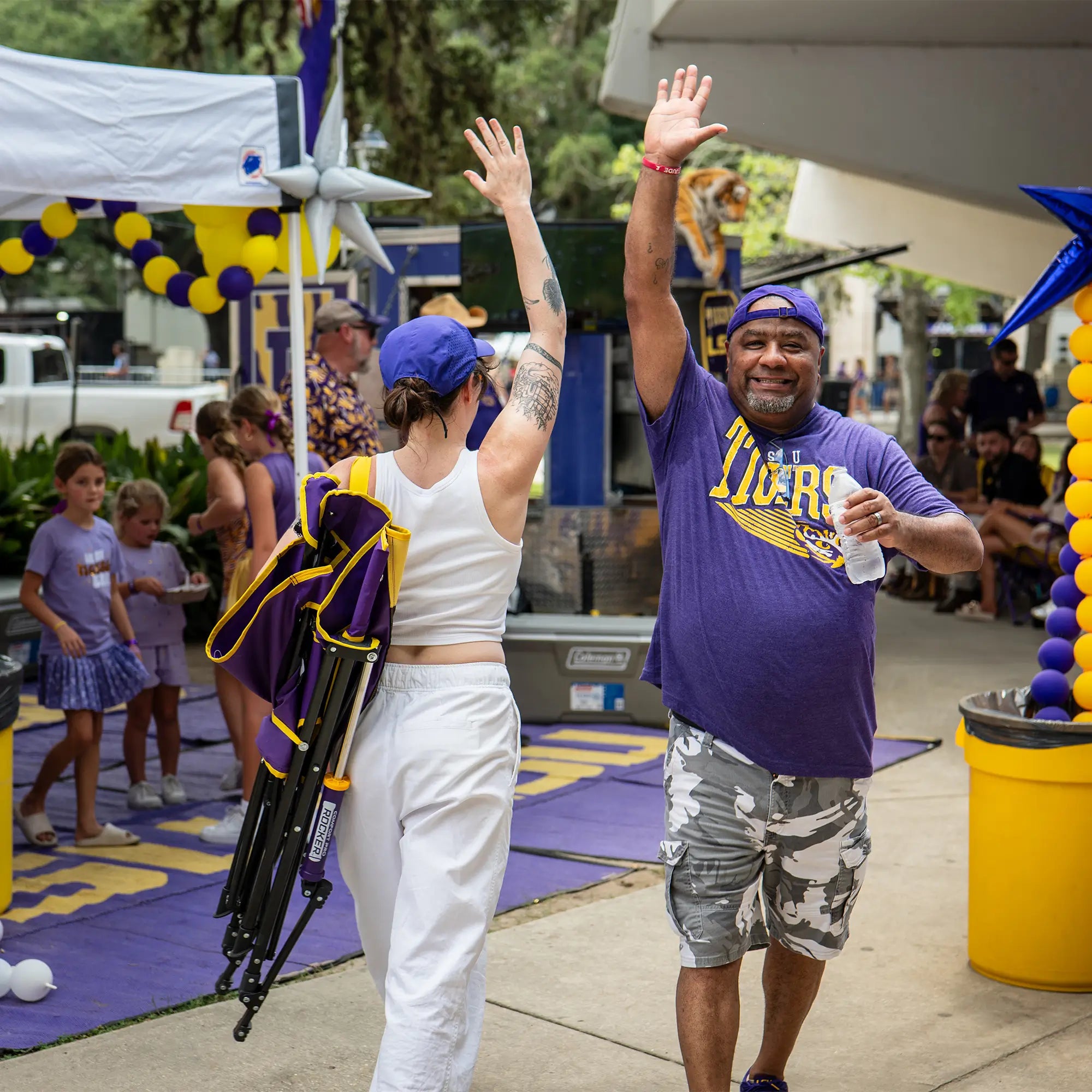 College Comfort Pro Rocker™ - LSU Tigers