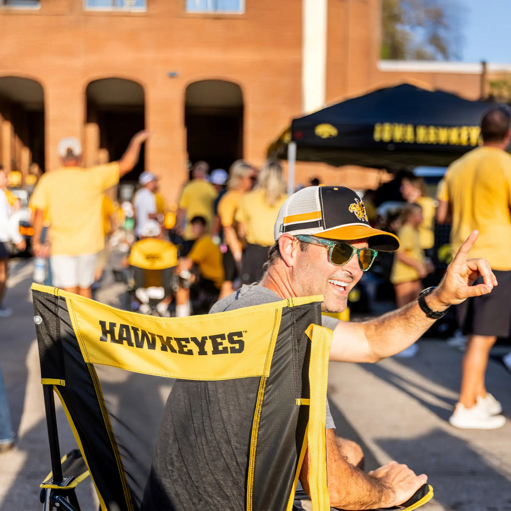 College Comfort Pro Rocker™ - Iowa Hawkeyes