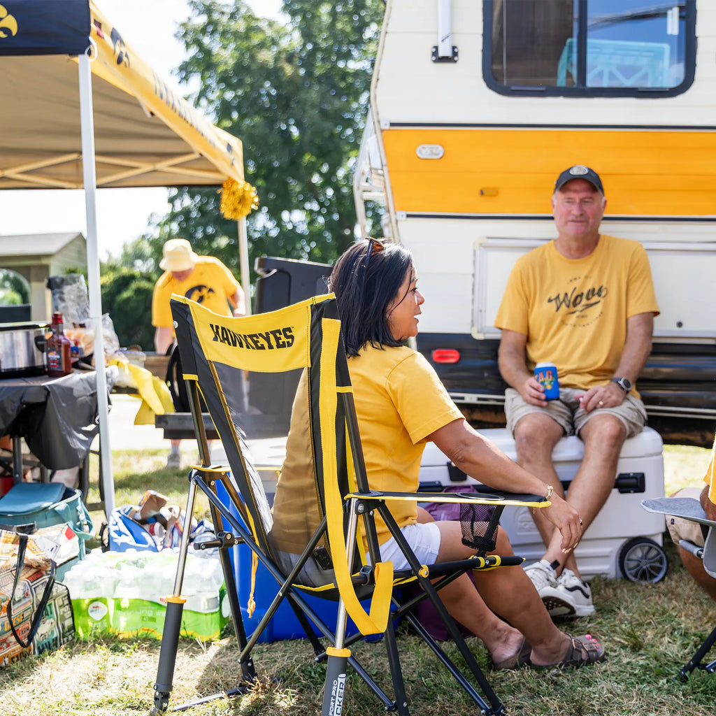 College Comfort Pro Rocker™ - Iowa Hawkeyes
