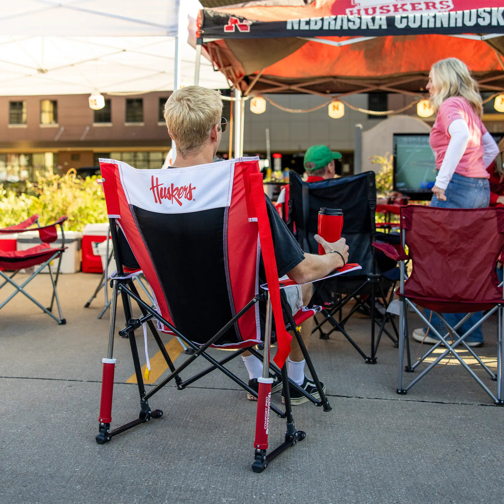 College Comfort Pro Rocker™ - Nebraska Cornhuskers