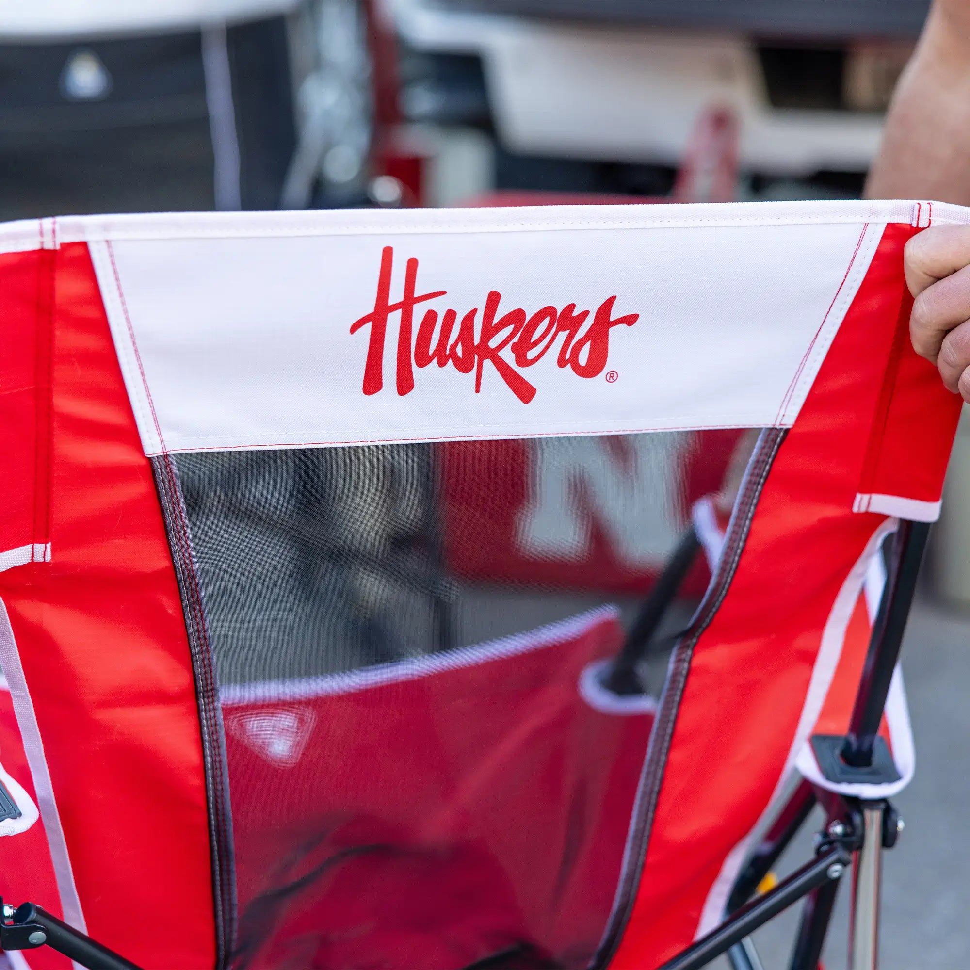 College Comfort Pro Rocker™ - Nebraska Cornhuskers