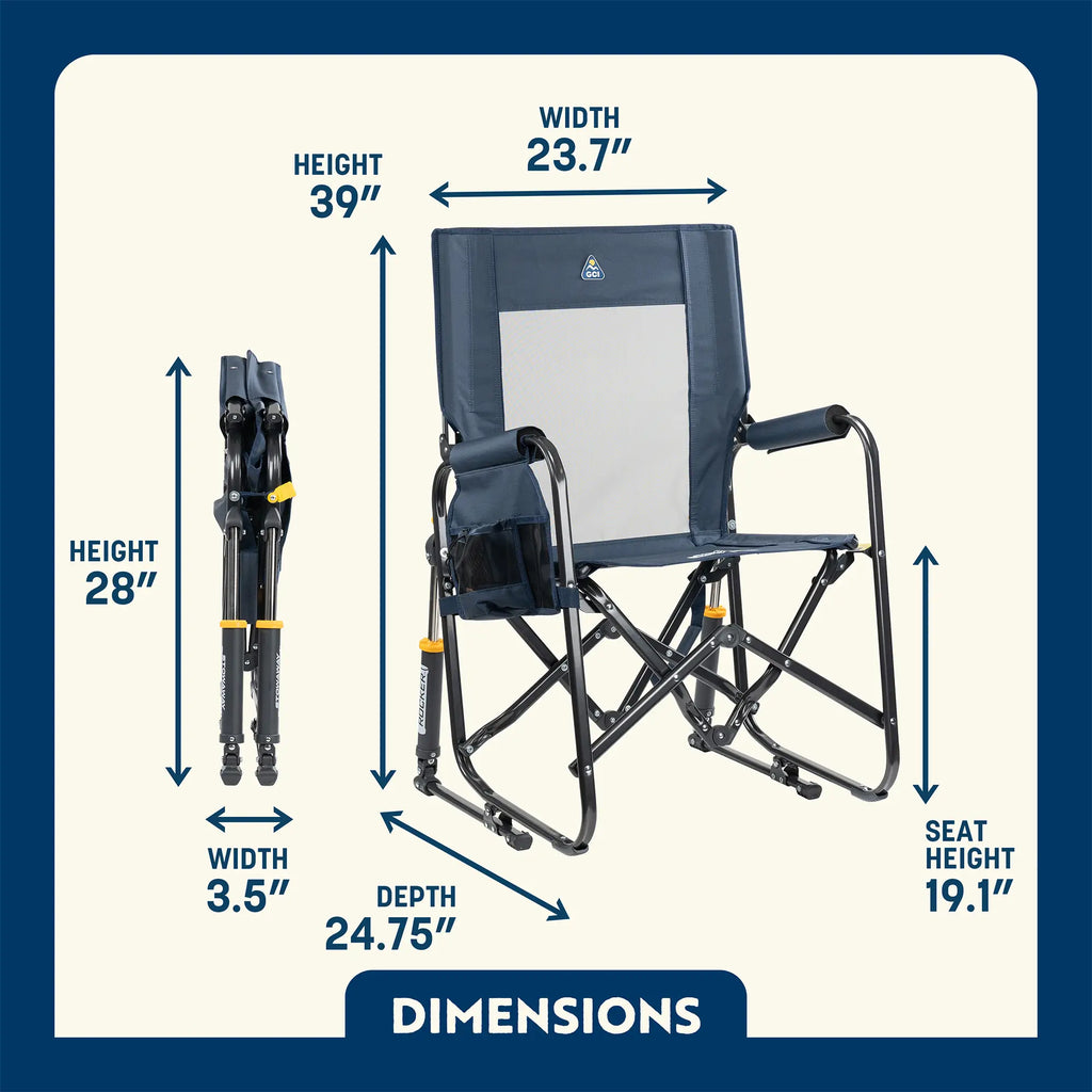 Stowaway Rocker™ with Storage Pouch