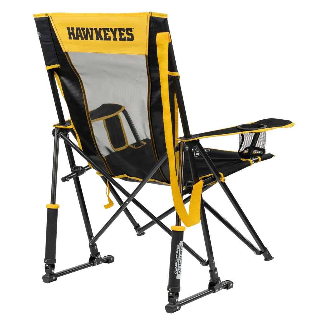 College Comfort Pro Rocker™ - Iowa Hawkeyes