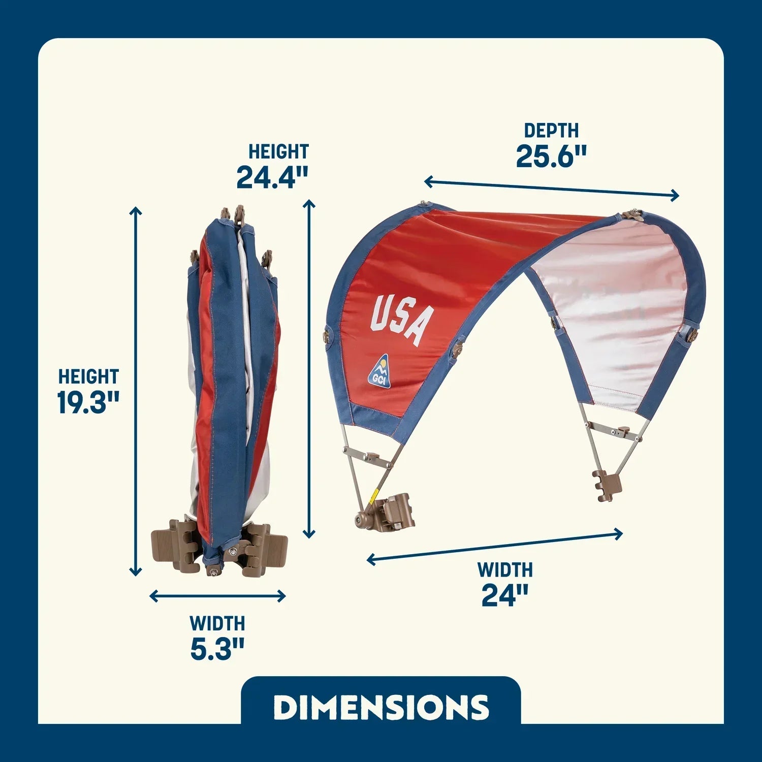 SunShade Accessory™ - USA Anniversary Deluxe